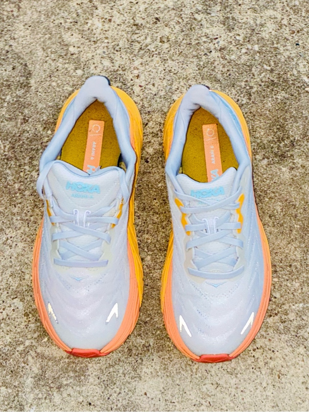 Hoka Arahi 6 Orange Nimbus
Cloud Running Sneakers Women Sz 8.5